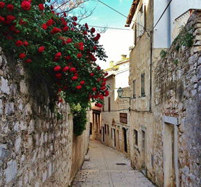 the old town of Rab